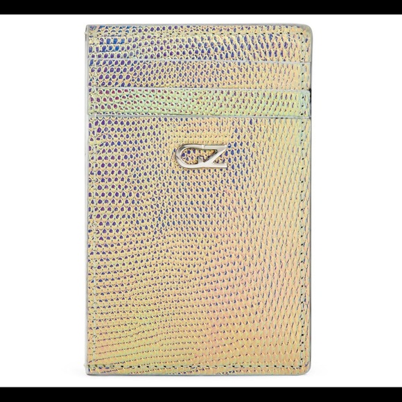 Giuseppe Zanotti Other - 🎁GIUSEPPE ZANOTTI🎁NEW men’s shimmering lizard leather card holder
